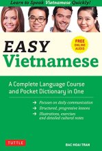 Cover art for Easy Vietnamese: Learn to Speak Vietnamese Quickly! (Free Companion Online Audio) (Easy Language Series)