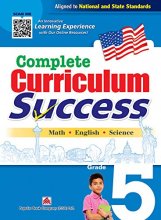Cover art for Complete Curriculum Success Grade 5 - Learning Workbook For Fifth Grade Students - English, Math and Science Activities Children Book