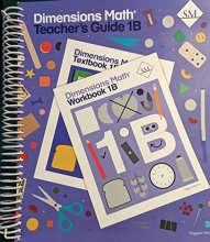 Cover art for Dimensions Math, Teacher's Guide 1B, c. 2017, 9781947226333, 1947226339