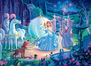 Cover art for Ceaco - Disney Friends - Cinderella's Carriage - 200 Piece Jigsaw Puzzle