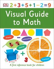 Cover art for Visual Guide to Math (DK First Reference)