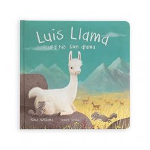 Cover art for Jellycat Luis Llama Book