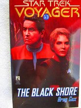 Cover art for The Black Shore (Star Trek, Voyager #13)