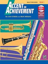 Cover art for Accent on Achievement, Bk 1: Mallet Percussion, Book & Online Audio/Software