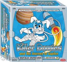 Cover art for Killer Bunnies Jupiter Blue Starter Card Game