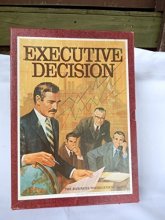 Cover art for Executive Decision the Business Management Board Game 1971 3M Bookshelf Game