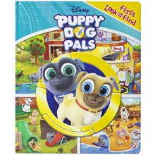 Cover art for Disney Puppy Dog Pals with Bingo and Rolly - First Look and Find Activity Book - PI Kids