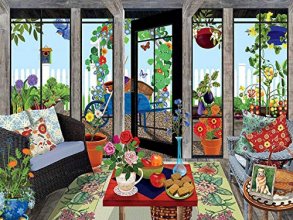 Cover art for Ceaco - Tracy Flickinger Sunroom - 300 Piece Jigsaw Puzzle