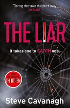 Cover art for The Liar: It takes one to catch one. (Eddie Flynn)