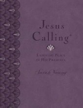 Cover art for Jesus Calling Comfort Print Edition Lavender Leathersoft