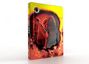 Cover art for Fog City movie 4K UHD SteelBook independent horror/thriller/action film
