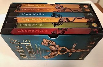 Cover art for Myths & Legends: Celtic, Chinese, Egyptian, Greek & Roman, Indian and Norse. 6-Book boxed set.