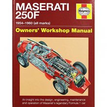 Cover art for Maserati 250F Manual: 1954-1960 (all models)
