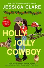 Cover art for Holly Jolly Cowboy (The Wyoming Cowboys Series)
