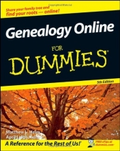 Cover art for Genealogy Online For Dummies