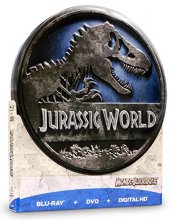 Cover art for Jurassic World Round Tin (Blu-ray + DVD + Digital HD Boxset)