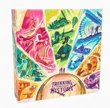 Cover art for Trekking Through History: The Family Board Game | Adventure Through Time and Witness Incredible Events During Family Game Night | Ages 10 and Up