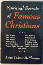 Cover art for Spiritual secrets of famous Christians