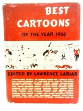 Cover art for Best Cartoons of the Year 1956