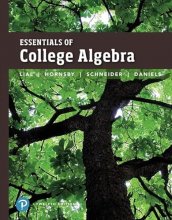 Cover art for Essentials of College Algebra