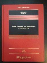 Cover art for Cases, Problems, and Materials on Contracts, Sixth Edition (Aspen Casebook Series)