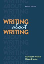 Cover art for Writing about Writing