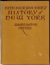Cover art for Knickerbocker's History of New York By Washington Irving