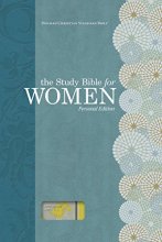 Cover art for The Study Bible for Women: HCSB Personal Size Edition, Yellow/Gray Linen