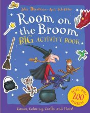 Cover art for Room on the Broom Big Activity Book
