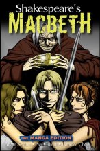 Cover art for Shakespeare's Macbeth: The Manga Edition