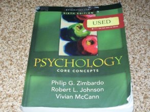 Cover art for Psychology : Core Concepts