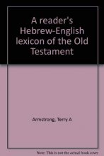 Cover art for A Reader's Hebrew-English Lexicon of the Old Testament