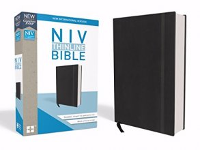 Cover art for NIV, Thinline Bible, Hardcover, Black, Red Letter Edition, Comfort Print