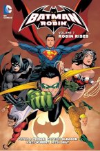 Cover art for Batman and Robin Vol. 7: Robin Rises (The New 52)