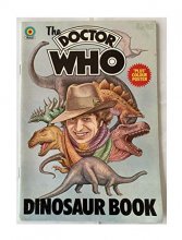 Cover art for The Doctor Who Dinosaur Book