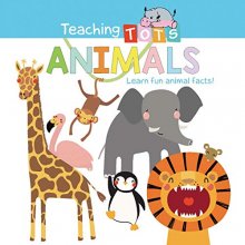 Cover art for Teaching Tots: Animals - Padded Board Book - Educational