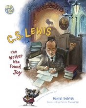 Cover art for C.S. Lewis: The Writer Who Found Joy (Here I Am! biography series)