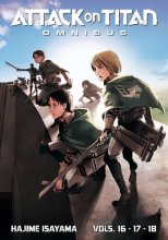 Cover art for Attack on Titan Omnibus 6 (Vol. 16-18)