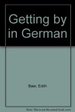 Cover art for Getting by in German (English and German Edition)
