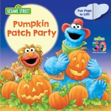 Cover art for Pumpkin Patch Party (Sesame Street): A Lift-the-Flap Board Book