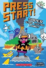 Cover art for Super King Viking Land!: A Branches Book (Press Start! #13)