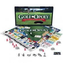 Cover art for Golfopoly Board Game by Late For The Sky Production Company