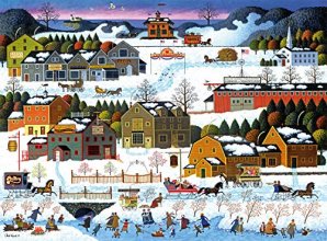 Cover art for Buffalo Games - Charles Wysocki - Hickory Haven Canal - 1000 Piece Jigsaw Puzzle for Adults Challenging Puzzle Perfect for Game Nights - 1000 Piece Finished Size is 26.75 x 19.75