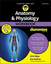 Cover art for Anatomy & Physiology Workbook For Dummies with Online Practice