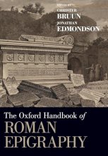 Cover art for The Oxford Handbook of Roman Epigraphy