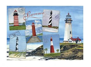 Cover art for Miles Kimball Lighthouses 750 Piece Puzzle