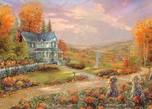 Cover art for Ceaco - Thomas Kinkade - Autumn at Apple Hill - 1000 Piece Jigsaw Puzzle