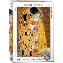 Cover art for EuroGraphics Gustav Klimt The Kiss 1000 Piece Jigsaw Puzzle by Eurographics , Yellow