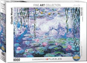 Cover art for EuroGraphics Waterlilies by Claude Monet 1000 Piece Puzzle