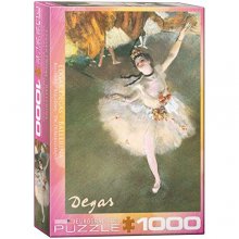 Cover art for EuroGraphics Ballerina by Degas 1000 Piece Puzzle